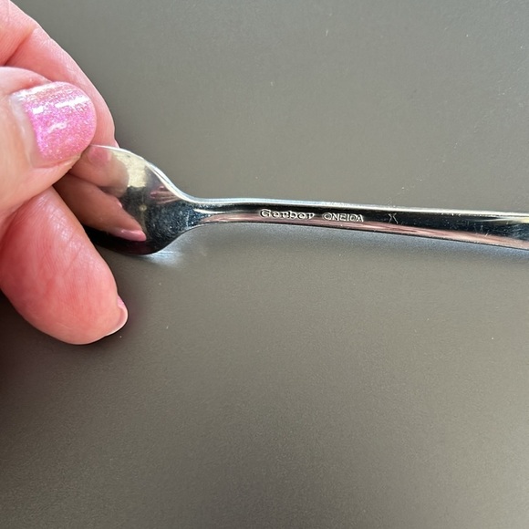 Baby spoon 1986 Akron City Hospital Akron Ohio Gerber Oneida - Picture 7 of 11